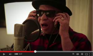 Mali's Salif Keita recording "Africa Stop Ebola" with a pantheon of Africa's musical icons