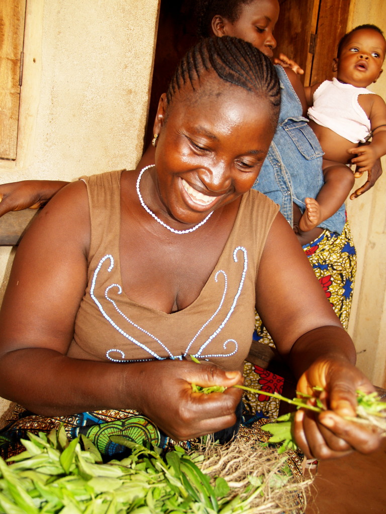 Sierra Leone's wonderful cooks work wonders with leafy greens in sauces and soups